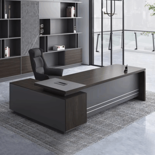 coat hanger, reception desk, executive desk, secretarial seat, boardroom table, filling cabinet, safe