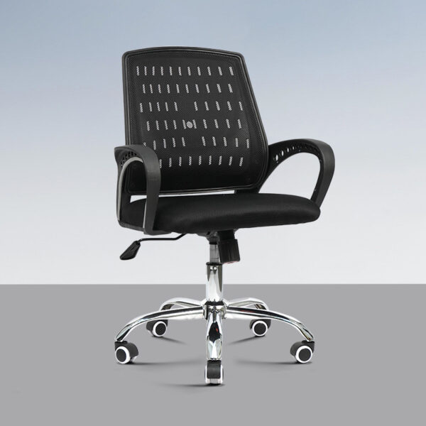 secretarial seat, advanced desk, boardroom table, waiting sofa, ergonomic seat, credenza