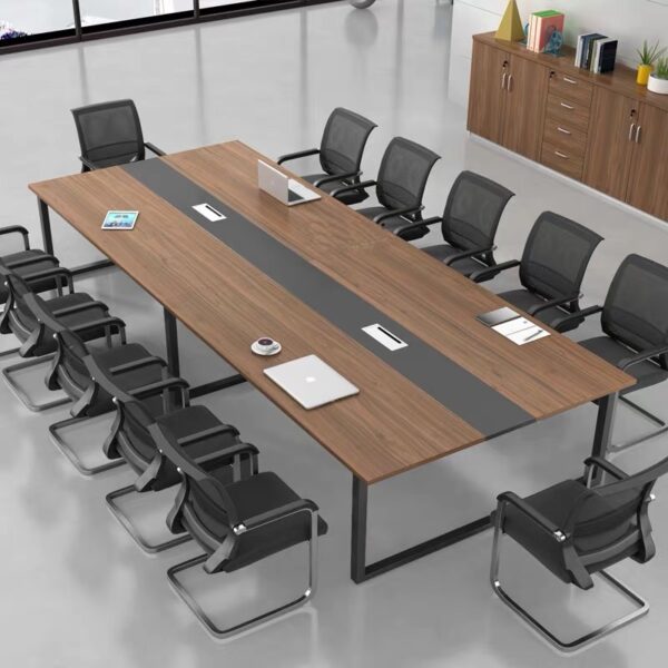 reception desk, boardroom table, safe, filling cabinet, waiting bench