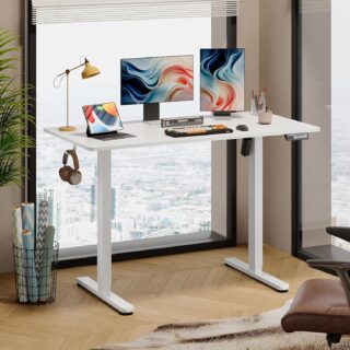 Adjustable office table, conference seat, swivel seat, safe, reception desk, credenza, Eames seat, round Eames table, filling cabinet