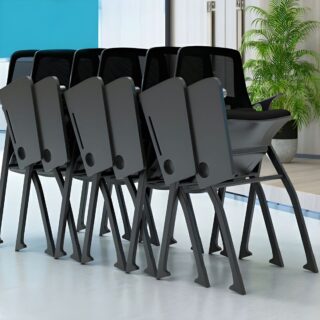 waiting bench, coat hanger, boardroom table, office desk, safe, visitor seat, boardroom table, workstation, credenza