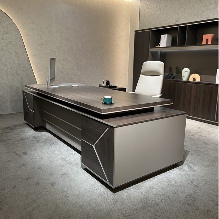2.4M Advanced Modern Office Desk – Nicmaa Furniture