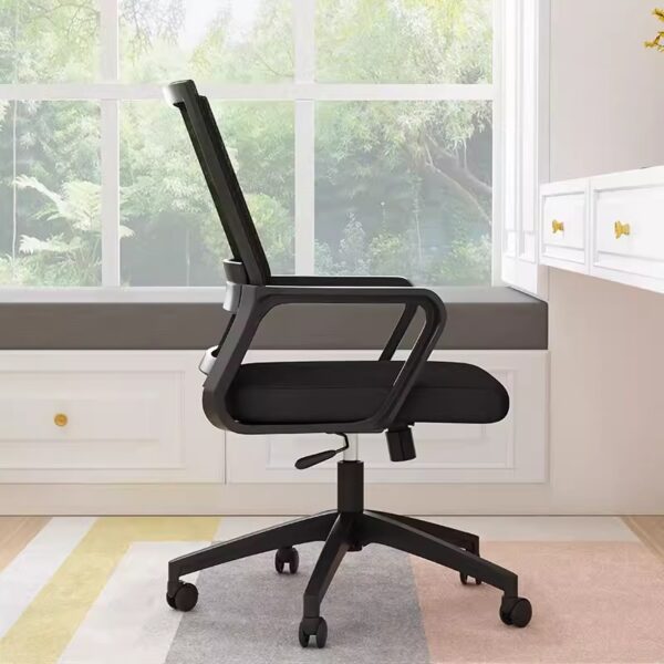 secretarial seat, coat hanger, Eames seat, workstation, boardroom table, coffee table, filling cabinet, office desk, visitor seat