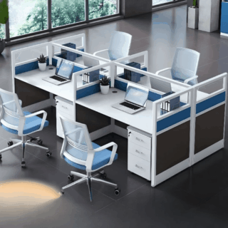 reception desk, bar stool, boardroom table, waiting sofa, advanced desk, training seat, office desk, credenza