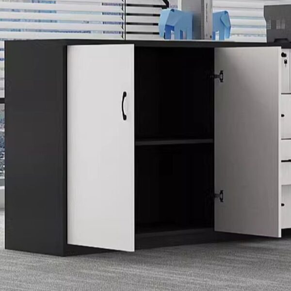 reception desk, safe, executive desk, secretarial seat, wooden cabinet, visitor seat, office desk, boardroom table, Eames seat, Cabinet