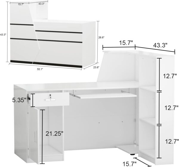 ergonomic seat, coat hanger, visitor seat, boardroom table, filling cabinet, safe, workstation