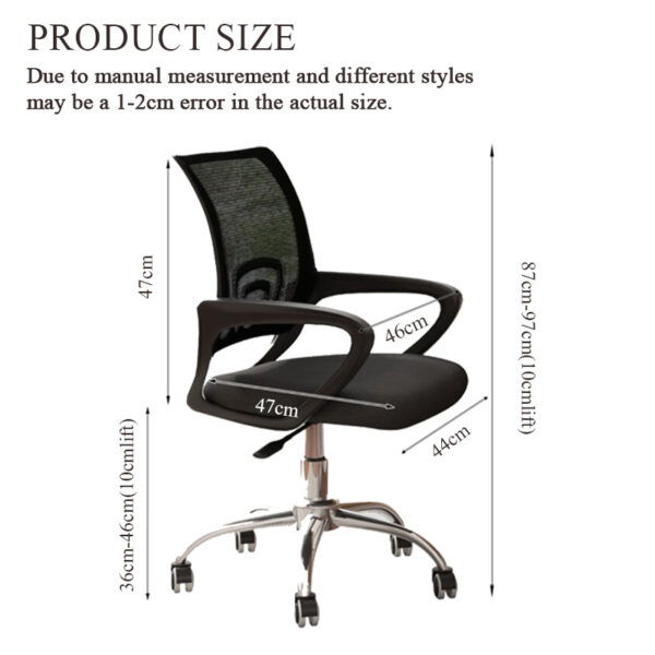 secretarial seat, waiting bench, visitor seat, workstation, coffee table, executive desk, pedestal, credenza, wooden cabinet, advanced desk, mesh seat