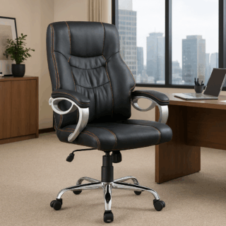 high back seat, conference table, Eames seat, workstation, filling cabinet, reception desk, ergonomic seat