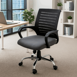 reception desk, safe, boardroom table, filling cabinet, secretarial seat, executive desk, waiting sofa
