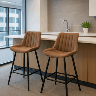 safe, reception desk, filling cabinet, executive desk, secretarial seat, credenza, coffee table, office desk