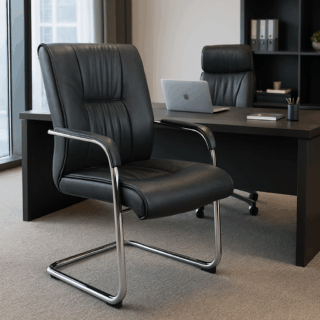 office desk, waiting bench, filling cabinet, reception desk, visitor seat, pedestal, Eames seat