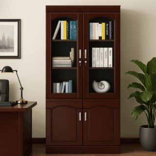ergonomic seat, coat hanger, visitor seat, boardroom table, filling cabinet, safe, workstation