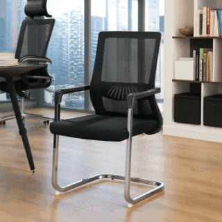 ergonomic seat, reception desk, wooden cabinet, coat hanger, boardroom table, waiting bench, foldable table, conference seat