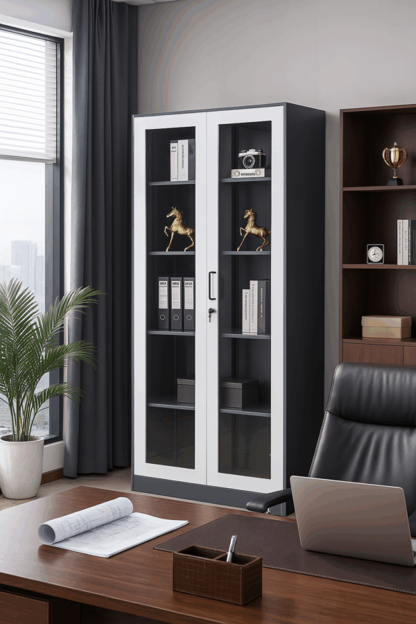 safe, visitors seat, coat hanger, filling cabinet, reception desk, executive seat, pedestal, secretarial seat, boardroom table