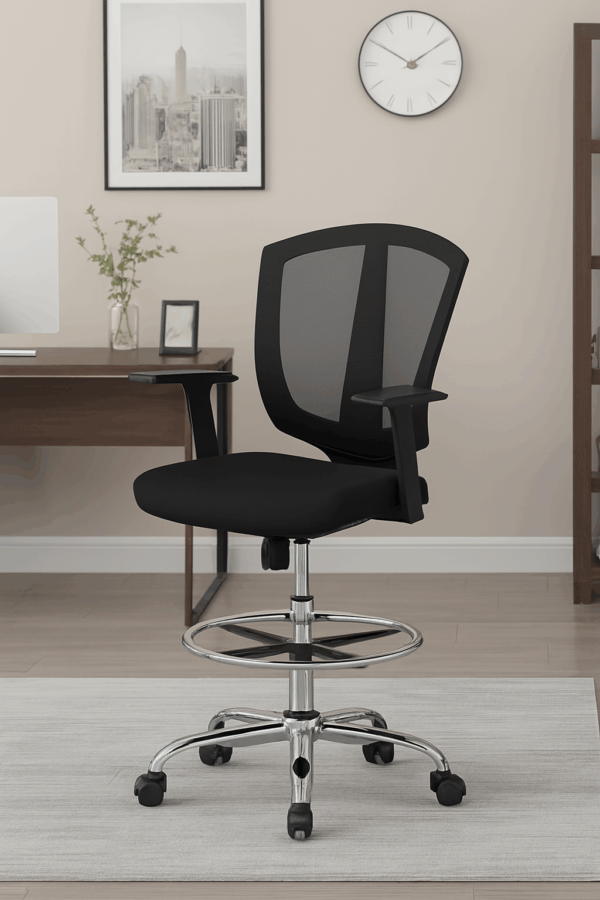 secretarial seat, executive desk, boardroom table, office desk, visitor seat, waiting bench, filling cabinet, ergonomic seat