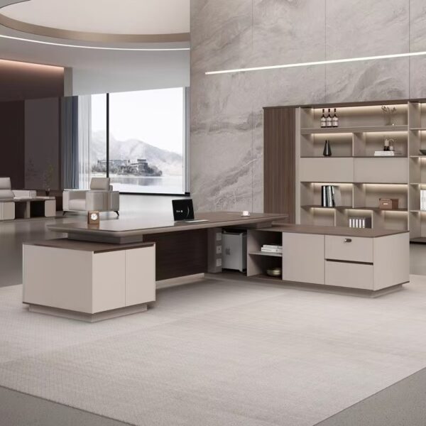 advanced desk, coat hanger, orthopedic seat, executive desk, foldable table, reception desk, strong mesh seat, credenza, safe, director's seat