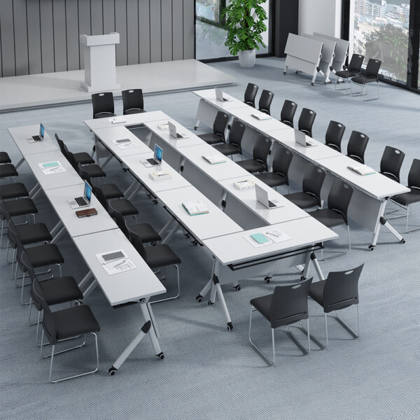 workstation, filling cabinet, coat hanger, conference table, pedestal, visitor seat, reception desk, advanced desk, boardroom table