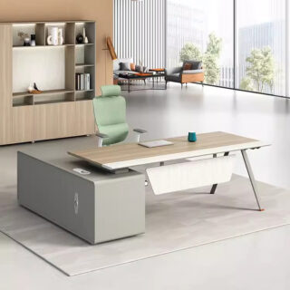 reception desk, conference table, workstation, filling cabinet, visitor seat, office desk, executive seat, waiting bench