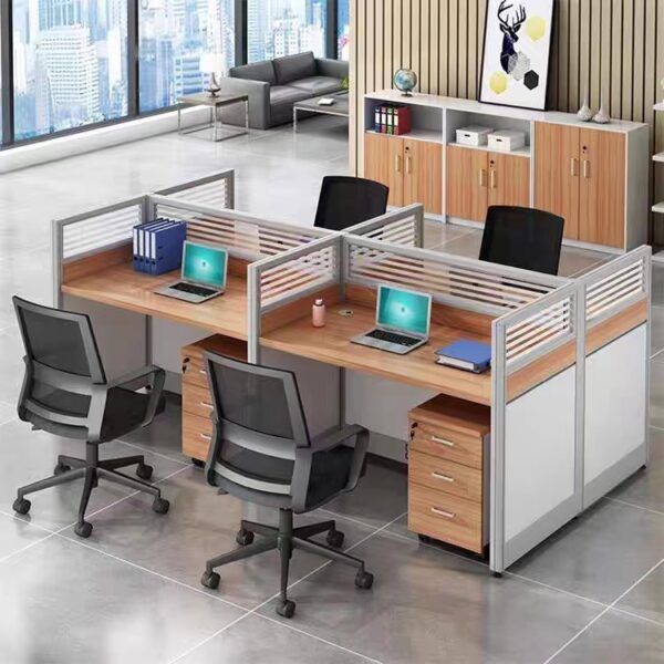 orthopedic seat, workstation, visitors seat, boardroom table, executive desk, filling cabinet, reception desk, waiting sofa, pedestal, wooden credenza, cashier seat
