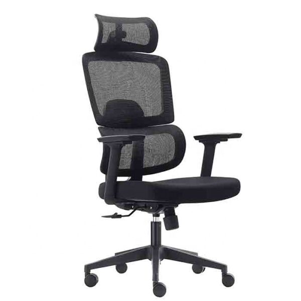 Executive desk, conference seat, waiting sofa, coat hanger, metallic cabinet, orthopedic seat