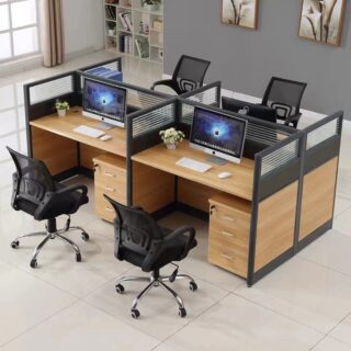 orthopedic seat, workstation, visitors seat, boardroom table, executive desk, filling cabinet, reception desk, waiting sofa, pedestal, wooden credenza, cashier seat