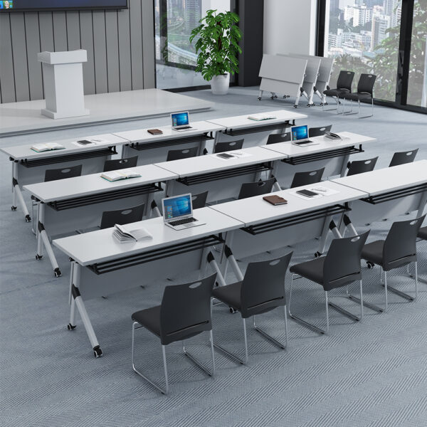 workstation, filling cabinet, coat hanger, conference table, pedestal, visitor seat, reception desk, advanced desk, boardroom table