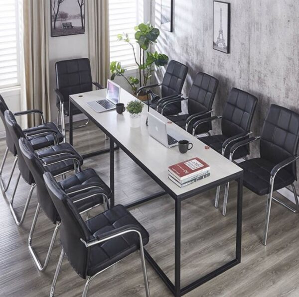 safe, reception desk. waiting sofa, boardroom table, visitor seat, workstation, executive desk, ergonomic seat