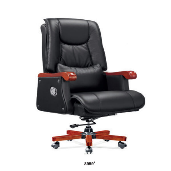 executive desk, conference table, study desk, visitor seat, waiting sofa, wooden cabinet, coat hanger, Eames seat, safe, lockable cabinets