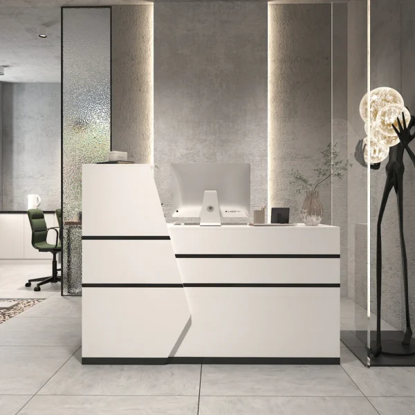 ergonomic seat, coat hanger, visitor seat, boardroom table, filling cabinet, safe, workstation
