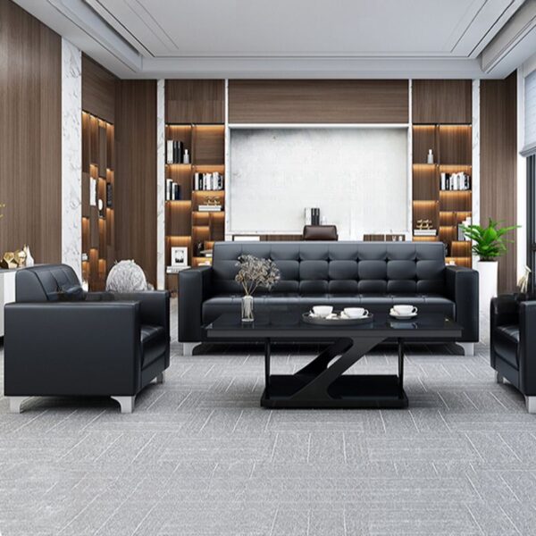 office desk, cabinet, conference table, boardroom table, ergonomic seat, waiting bench, coffee table, reception desk, coat hanger, secretarial seat