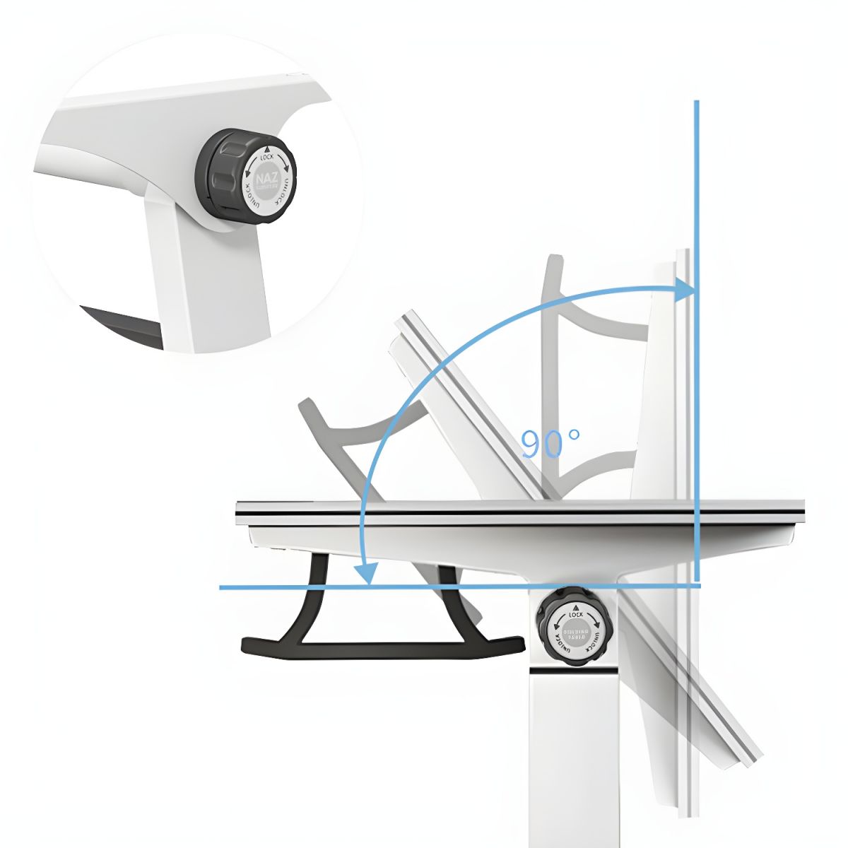 adjustable desk, pedestal, boardroom table, ergonomic seat, banquet seat, visitor seat, boardroom table, coat hanger, safe, credenza