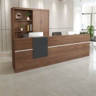 wooden cabinet, visitor seat, executive desk, boardroom table, waiting sofa, credenza, ergonomic seat, advanced desk, boardroom table