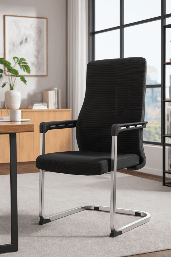 ergonomic seat, visitor seat, advanced desk, director's seat, Eames seat, round conference table, pedestal, credenza, office desk