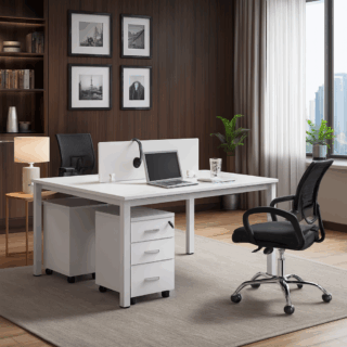 ergonomic seat, waiting bench, boardroom table, filling cabinet, visitor, conference seat