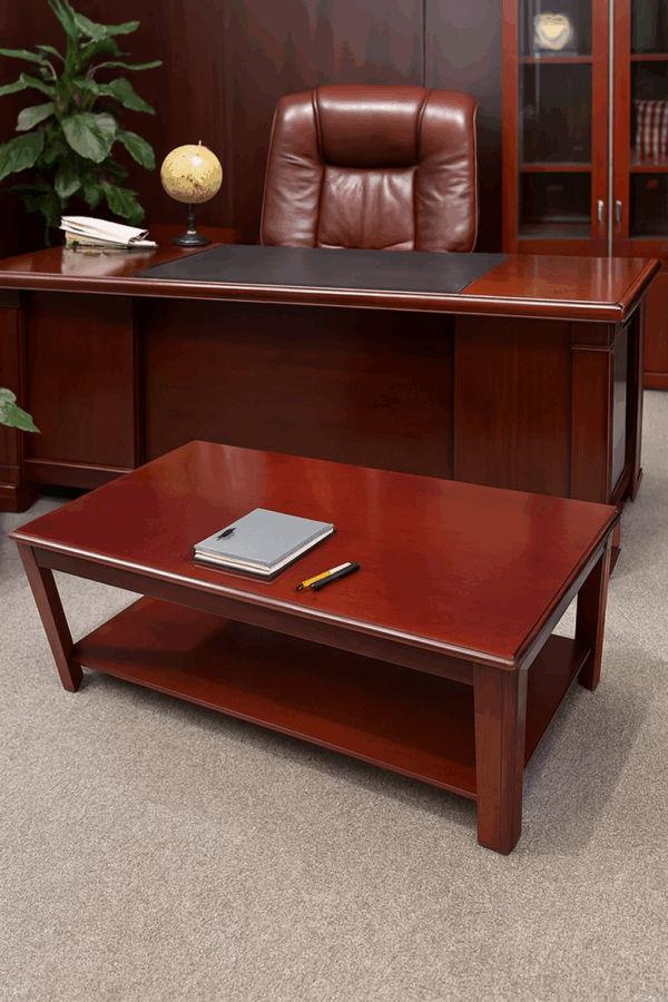 coffee table, conference table, waiting sofa, coat hanger, banquet, metallic cabinet, advanced desk, credenza