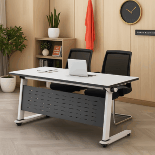 foldable seat, waiting bench, office desk, workstation, boardroom table, ergonomic seats, coffee table, advanced desk, pedestal, mid back seat