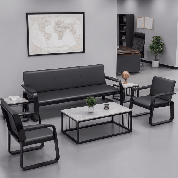 credenza, safe, waiting bench, office desk, executive seat, secretarial seat, boardroom table, coffee table, ergonomic seat, coat hanger, metallic cabinet, pedestal, banquet