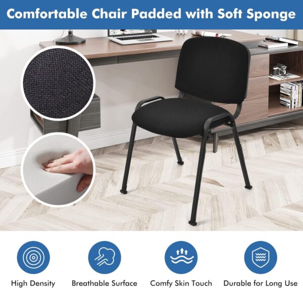 Executive desk, conference seat, waiting sofa, coat hanger, metallic cabinet, orthopedic seat