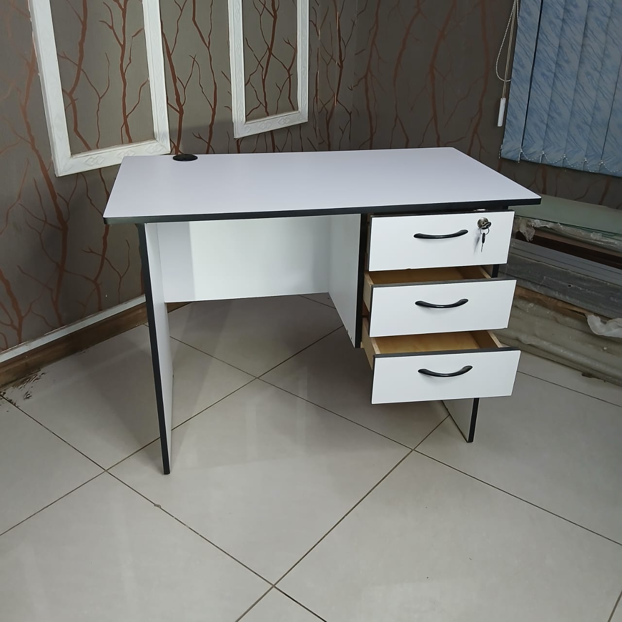 office desk, executive seat, orthopedic seat, waiting bench, coffee table, safe, conference seat, banquet, visitor seat, credenza, boardroom table, filling cabinet