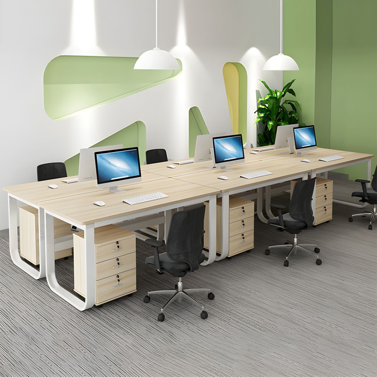 office seat, conference table, workstation, wooden filling cabinet, reception desk, visitor seat, ergonomic seat, banquet seat, coat hanger, boardroom table