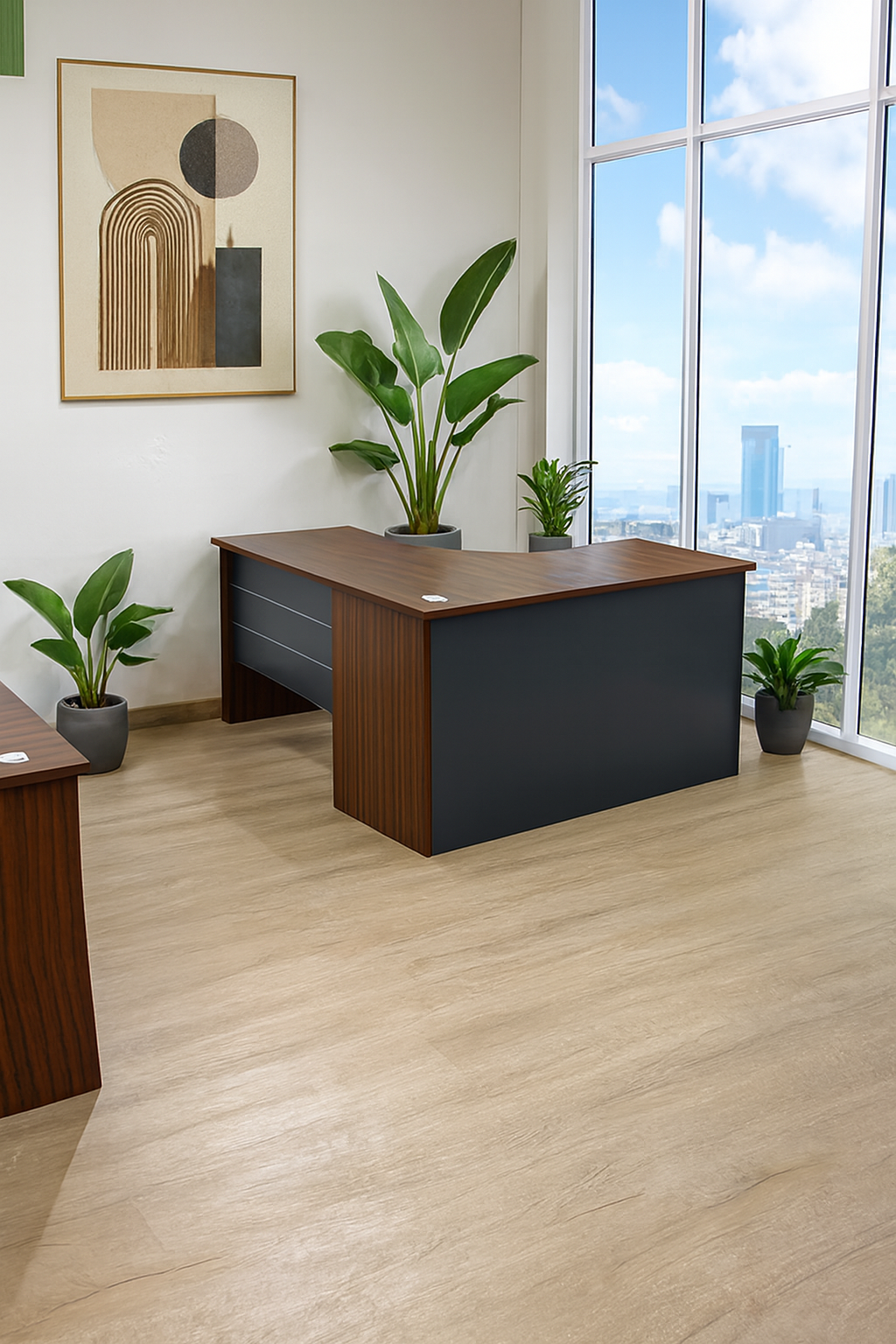 waiting bench, wooden cabinet, ergonomic seat, reception desk, executive seat, coat hanger, workstation, visitor seat, boardroom table, conference table, banquet