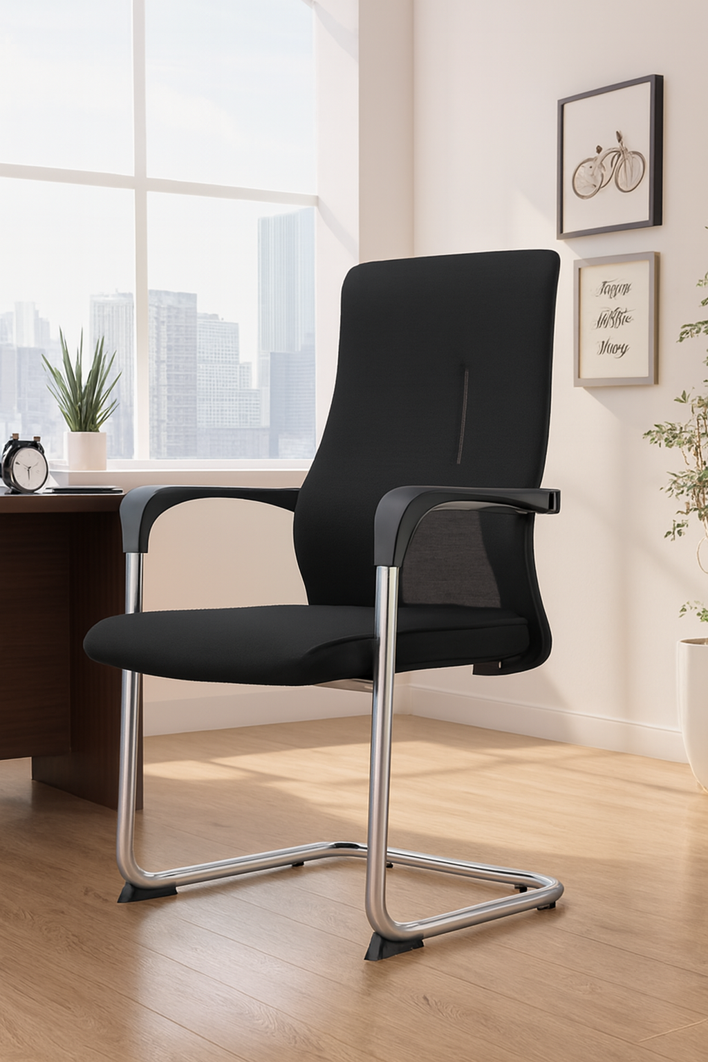 adjustable desk, pedestal, boardroom table, ergonomic seat, banquet seat, visitor seat, boardroom table, coat hanger, safe, credenza