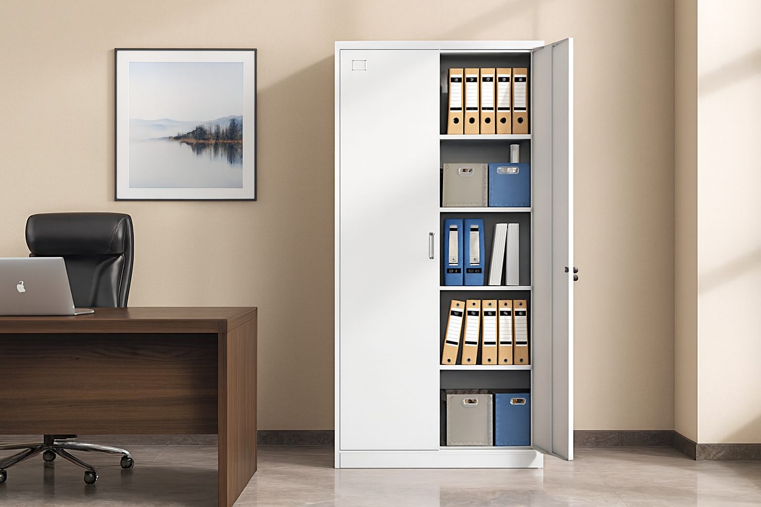 metallic cabinet, pedestal, waiting bench, safe, coat hanger, ergonomic seat, banquet seat, orthopedic seat, executive desk, boardroom table, mesh seat