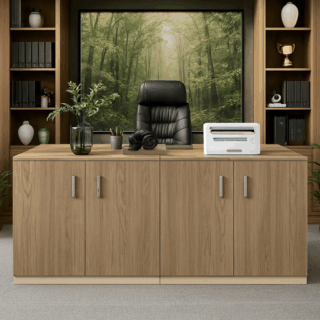 adjustable desk, pedestal, boardroom table, ergonomic seat, banquet seat, visitor seat, boardroom table, coat hanger, safe, credenza