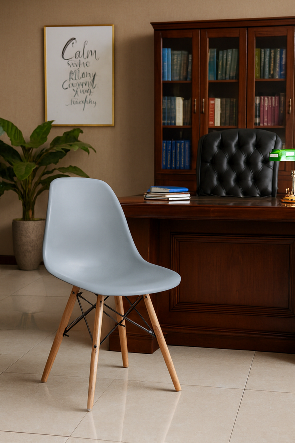 Eames table, orthopedic seat, waiting sofa, safe, workstation, boardroom table, pedestal cabinet, visitor seat, conference seat