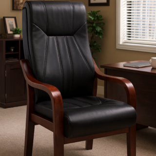 visitor seat, conference seat, executive desk, coat hanger, metallic cabinet, pedestal cabinet, office desk, executive seat