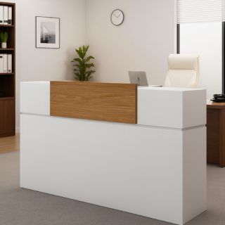 office desk, boardroom seat, banquet seat, waiting bench, coffee table, filling cabinet, pedestal, conference table, reception desk, executive seat