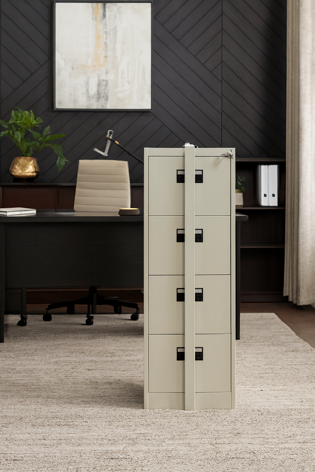 safe, visitor seat, waiting sofa, coffee table, ergonomic seat, banquet, credenza cabinet, captain mesh, boardroom table