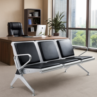 workstation, reception desk, filling cabinet, ergonomic seat, waiting bench, visitor seat, advanced desk