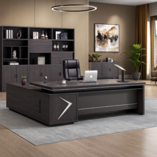 metallic cabinet, executive desk, workstation, waiting sofa, mesh seat, advanced desk